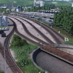 Bahnof Kempten mit Blick auf das Bw4