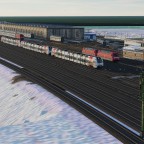 Das DB-Fernverkehr Werk kurz vor dem Hauptbahnhof in Hannover