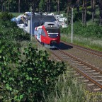 Eine RB der ÖBB auf dem Weg nach Oberschlossheim